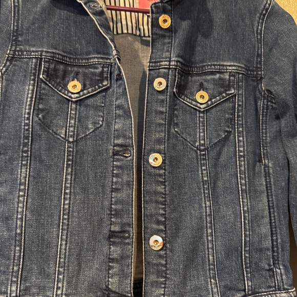 Kate Spade Classic Denim Jacket, Size extra small, Color in indigo blue - Picture 8 of 11
